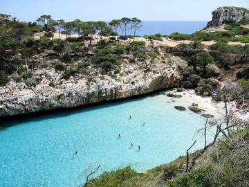 Villa in Es Llombards, Santanyí für 6 