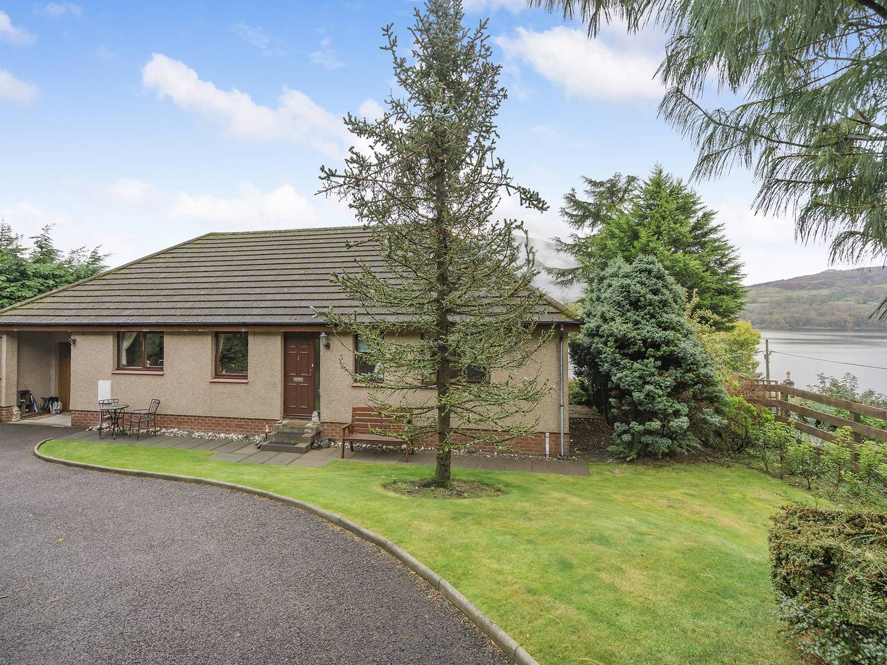Lochside View in Loch Earn, Auchraw