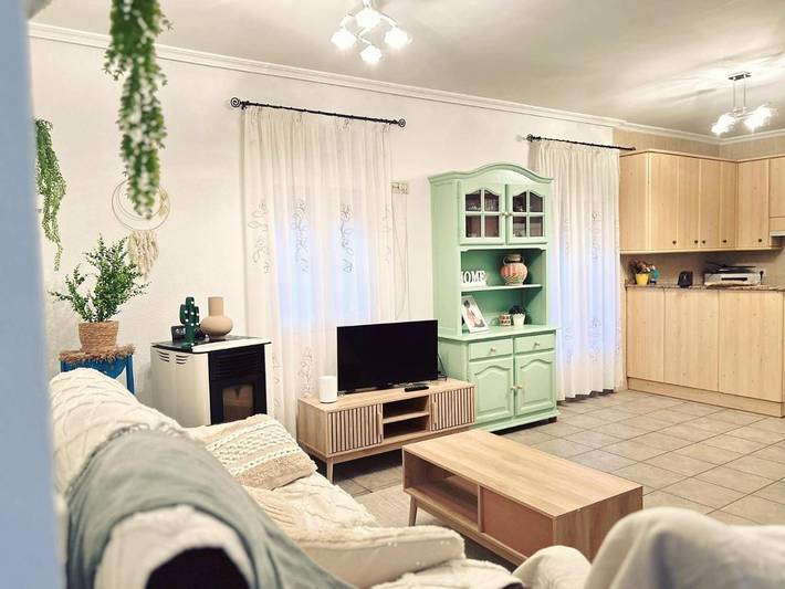 Gîte pour 6 personnes, avec Balcon et Vue à Bogarra