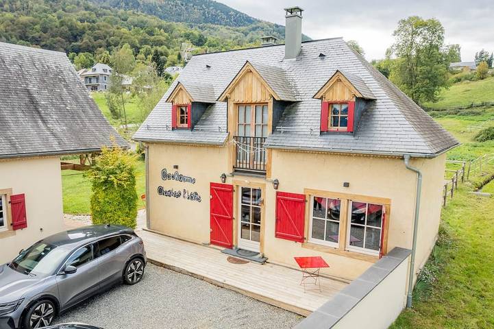 Chalet pour 4 personnes, avec jacuzzi ainsi que terrasse et jardin - 1