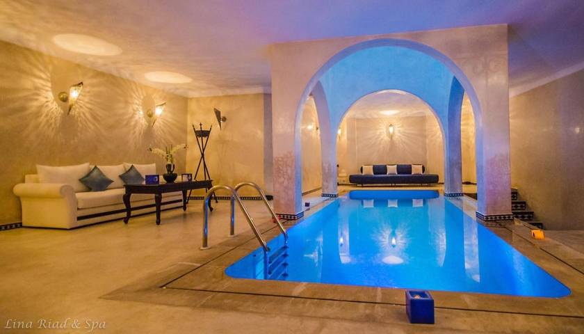 Riad pour 3 personnes, avec sauna et piscine ainsi que terrasse et vue à Chefchaouen - 3