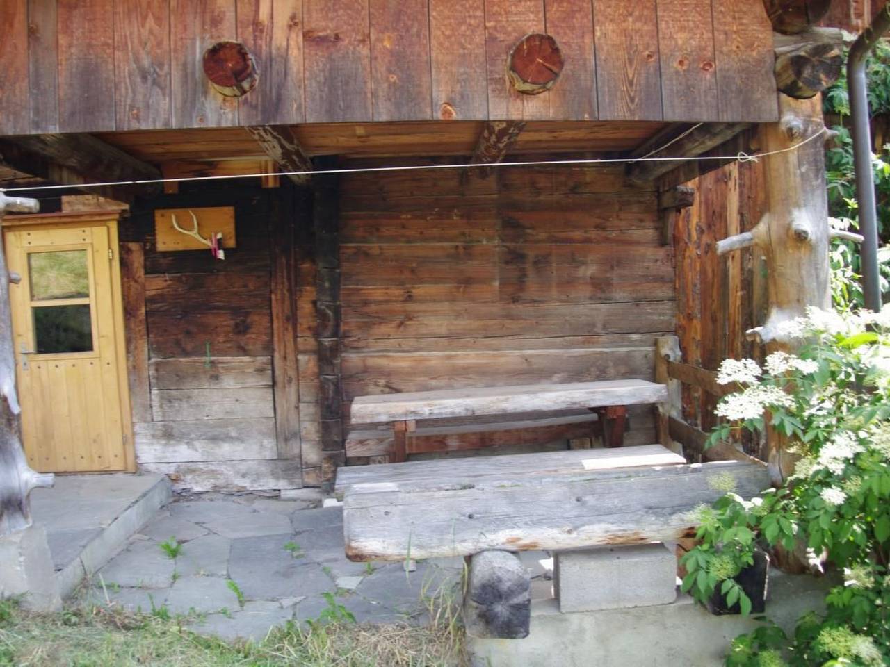 Altes Walserhaus in Safiental, Alpenarena