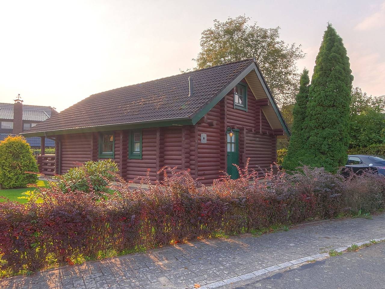 Ganze Ferienwohnung, Haus Blockhaus - Nordseebad Burhave - Blockhaus #L5 in Burhave, Butjadingen