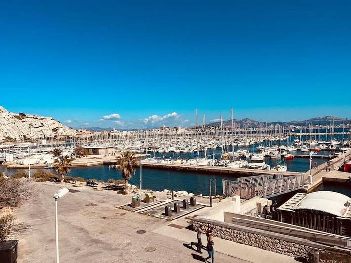 Gîte pour 4 personnes, avec Vue dans Port du Frioul