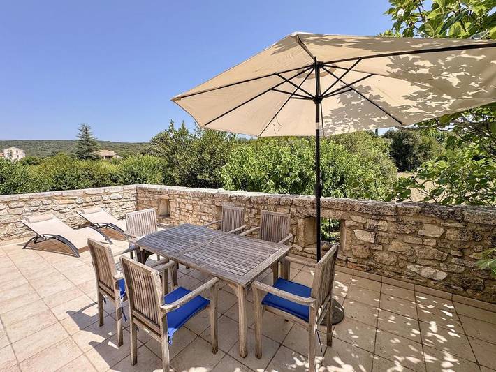 Location de vacances pour 6 personnes, avec Terrasse ainsi que Jardin et Vue à Le Garn - 3