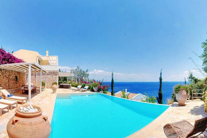 Villa pour 8 personnes, avec jardin et terrasse dans Mparmpati