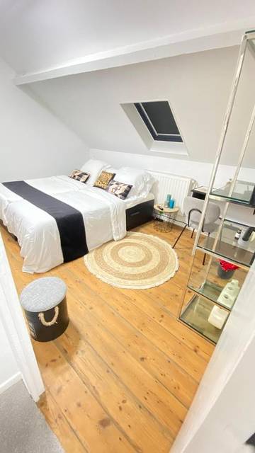 Chambre d’hôte pour 2 personnes, avec terrasse et vue à Douai