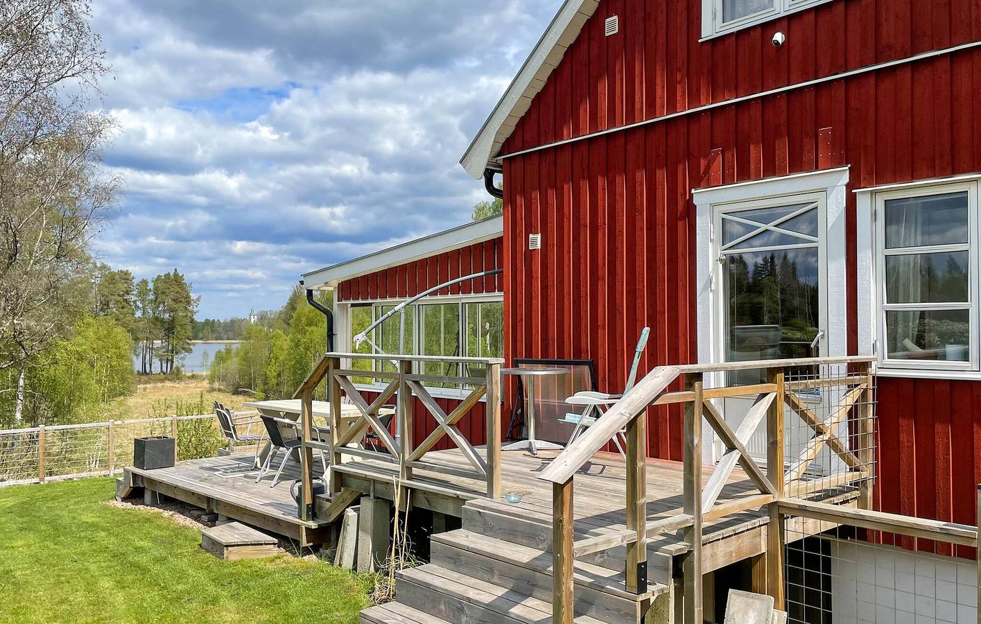 Casa de vacaciones para 6 personas con terraza in Provincia de Jönköping