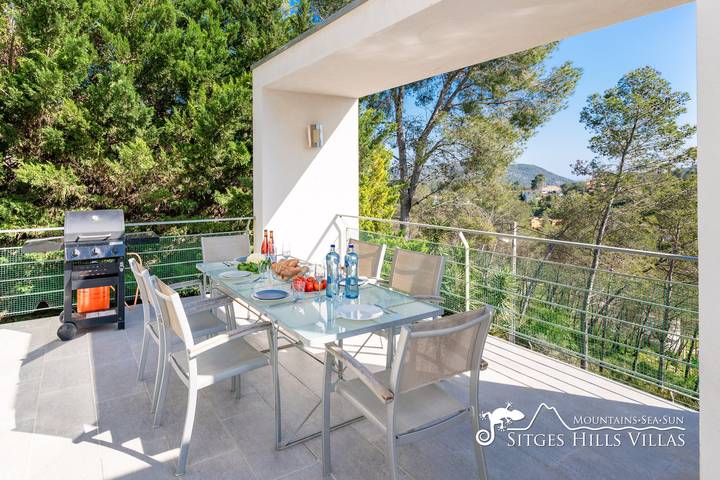 Casa rural para 7 personas, con jardín en Garraf - 4