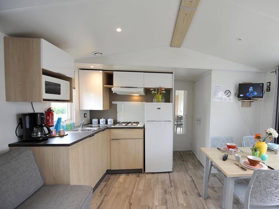 Camping Mer et Vacances - Mobilheim 4 personen - Komfort Plus Zwei Schlafzimmer in Plage de Malo-les-Bains, Leffrinckoucke