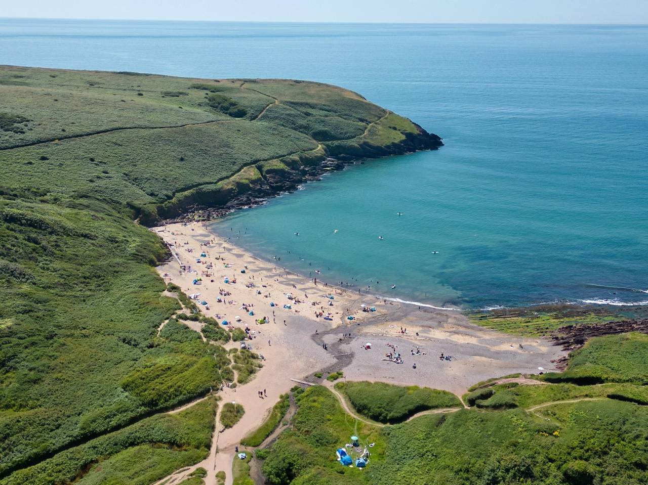 Gîte pour 2 personnes avec jardin in Manorbier, Pembrokeshire