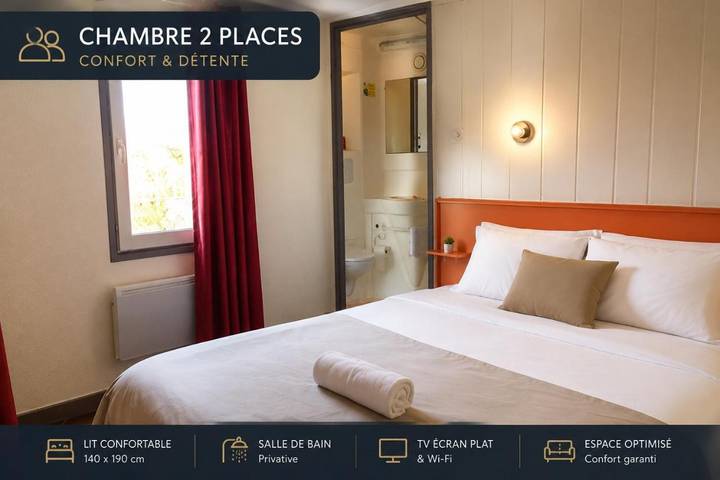 Location de vacances pour 2 personnes, avec balcon ainsi que vue et jardin à Barberey-Saint-Sulpice - 4