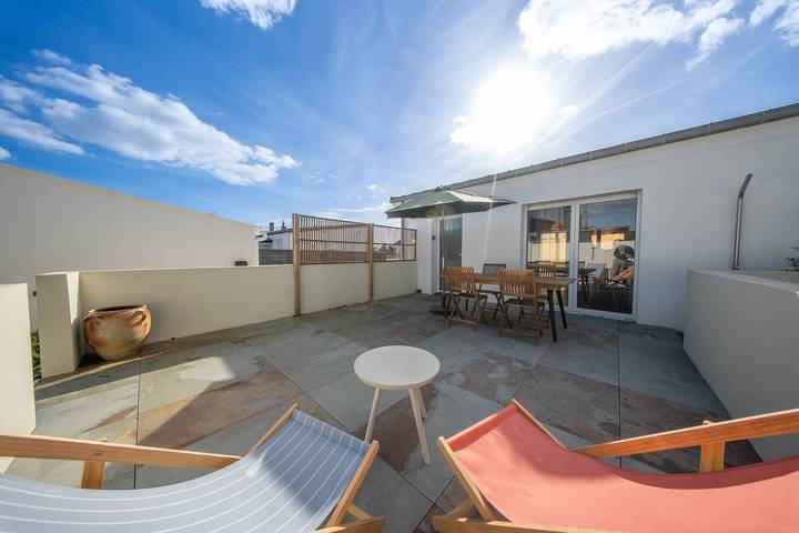 Location de vacances pour 4 personnes, avec terrasse et jardin, adapté aux familles dans Le Fort-Bloqué - 4