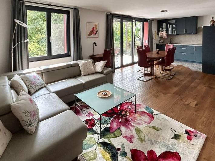Ferienwohnung für 6 Personen, mit Balkon im Thurgau