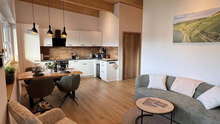 Ferienwohnung für 4 Personen, mit Balkon in Spay (Rhein-Mosel)