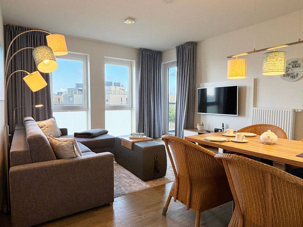 Ganze Wohnung, Ferienwohnung "Ostseeblick-Bollwark Whg. 9" direkt an der Ostsee in Olpenitz, Kappeln