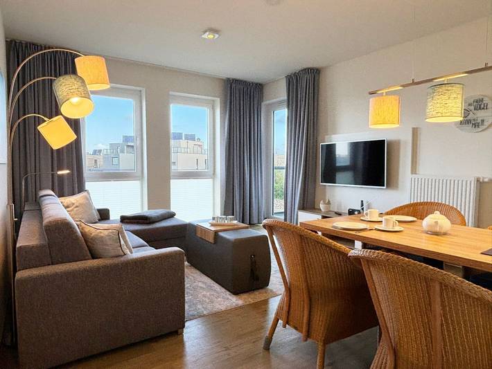 Ferienwohnung für 4 Personen, mit Balkon und Sauna in Olpenitz - 2