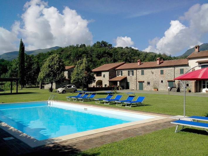 Gîte pour 5 personnes, avec piscine et jardin à Mulazzo