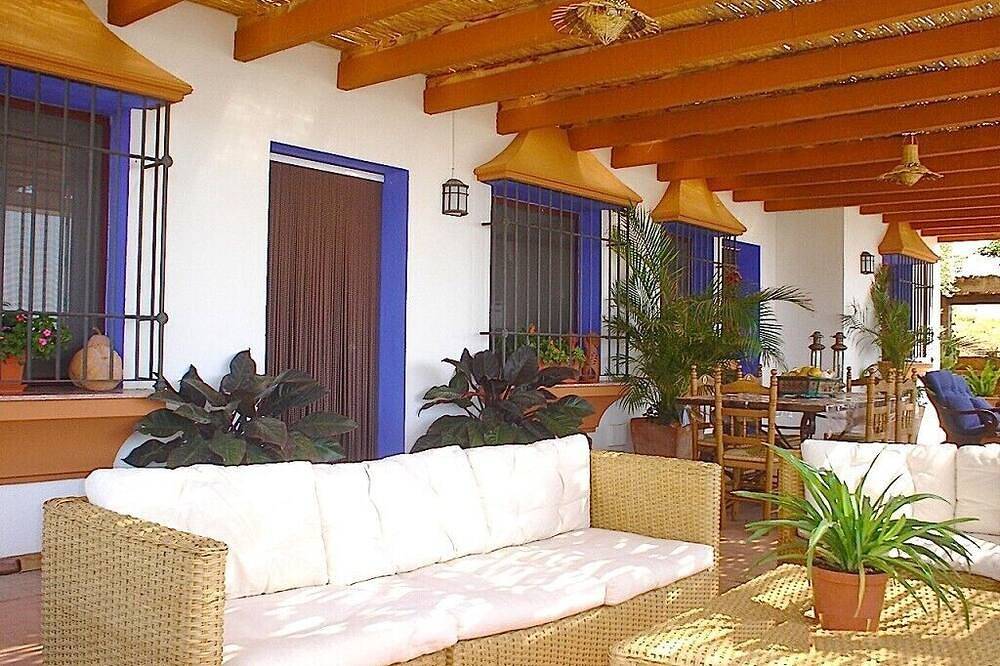 Stylish Andalusian country house with pool in olive grove facing the sea in Almuñecar, Costa Tropical