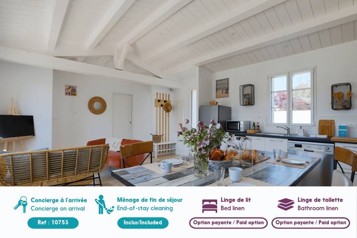 Ferienhaus für 4 Personen, mit Garten und Terrasse auf der Ile de Re - 4