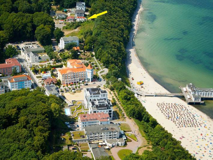 Ferienwohnung für 4 Personen, mit Terrasse und Garten sowie Seeblick in Sellin - 4