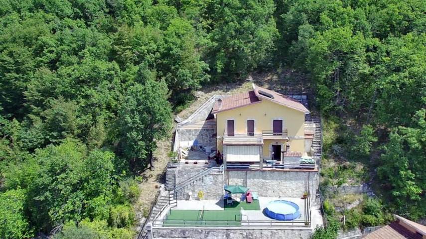 Villa per 12 persone, con terrazza e vista lago nonché piscina e panorama - 1