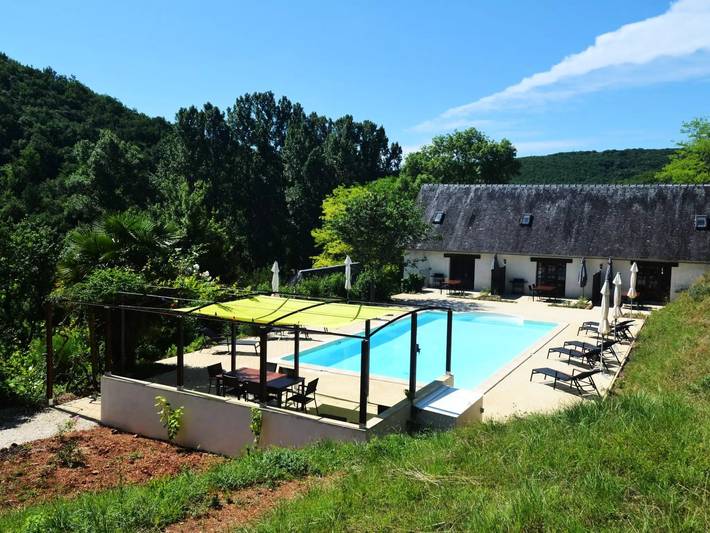 Chalet para 4 personas, con piscina y jardín - 1
