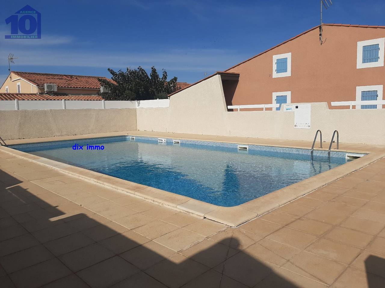 Pavillon à Valras-Plage, 4 pers, piscine, clim, parking, proche mer in Valras-Plage, Côte méditerranéenne (France)