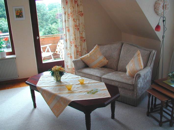 Ferienwohnung für 2 Personen, mit Balkon und Terrasse sowie Garten in Hohn - 3