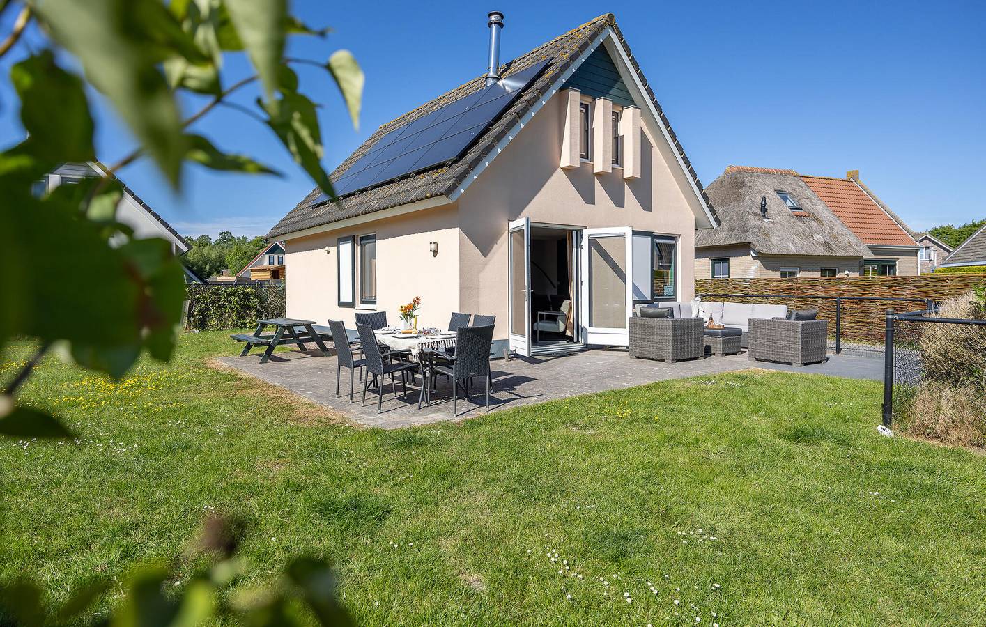 Holiday home for 6 people with garden in Franekeradeel, North Sea Netherlands