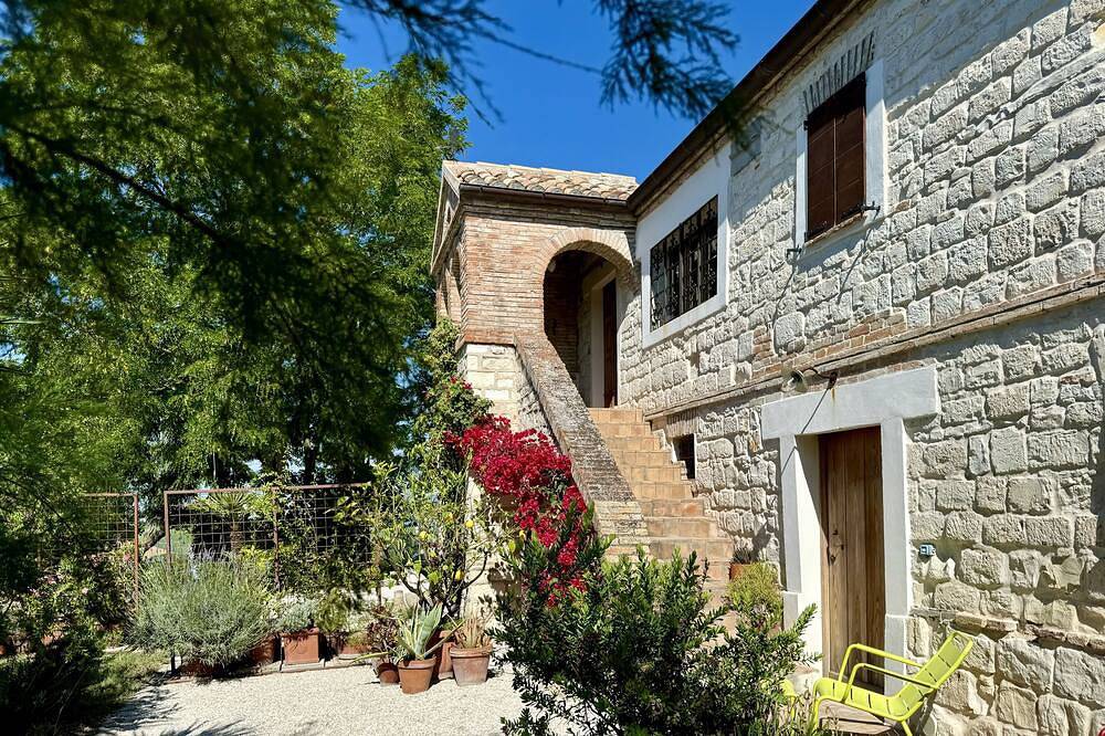 Casa Ancarano Ferienhaus Countryvilla Sirolo, Monte Conero Naturpark, Meer 3km in Sirolo, Riviera del Conero