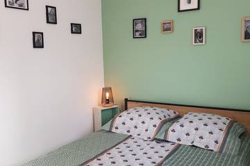 Gîte pour 4 personnes, avec piscine ainsi que jardin et terrasse à Hermanville-sur-Mer