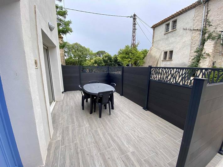 Gîte pour 4 personnes, avec terrasse