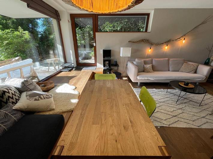 Ferienwohnung für 4 Personen, mit Terrasse und Garten sowie Pool und Sauna in Caputh