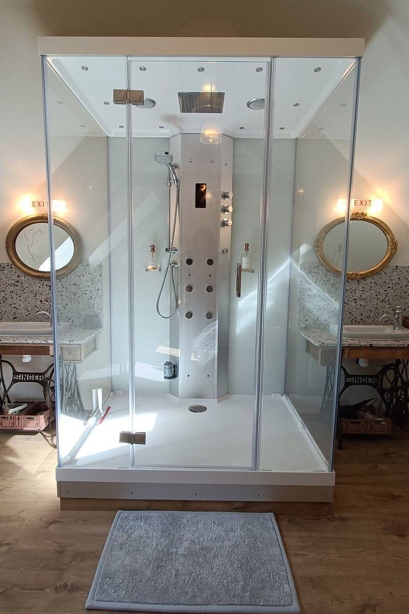Chambre d'Hôtes Galet En Lin dans Ecolodge Entre M in Octeville-sur-Mer, Le Havre region