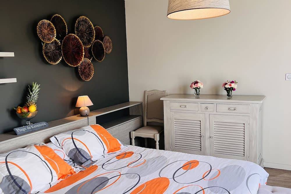 Meerblick -Komfort Villa mit Aufzug + Jacuzzi + Dampfbad mit eingezäuntem Garten in Goulven, Brest und Umgebung