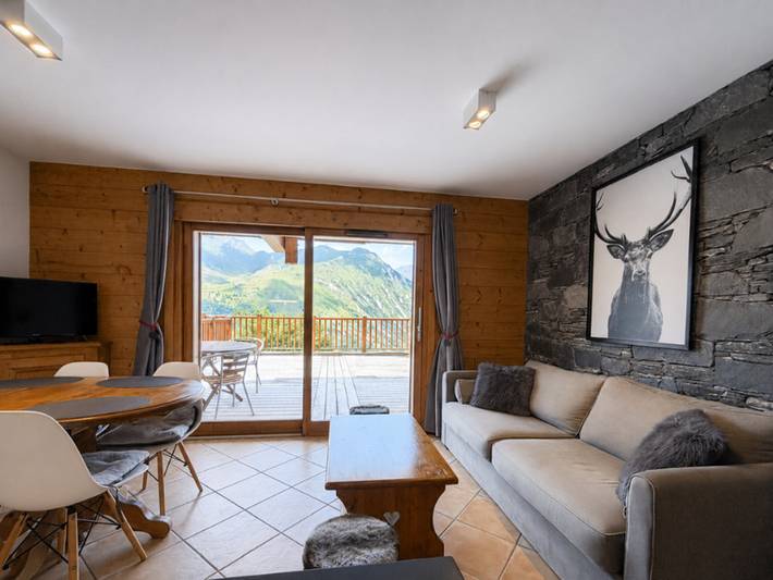 Chalet voor 4 personen, met Terras in Saint-Martin-de-Belleville