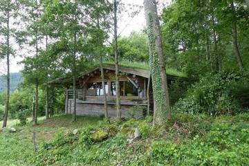 Maison de campagne pour 5 personnes, avec sauna ainsi que jacuzzi et balcon à Tendon (Vosges)