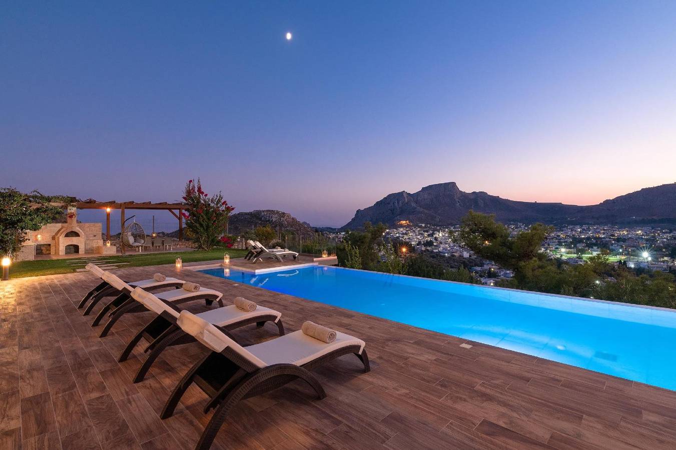 Villa Kamos in Archangelos in Archangelos, Rhodos