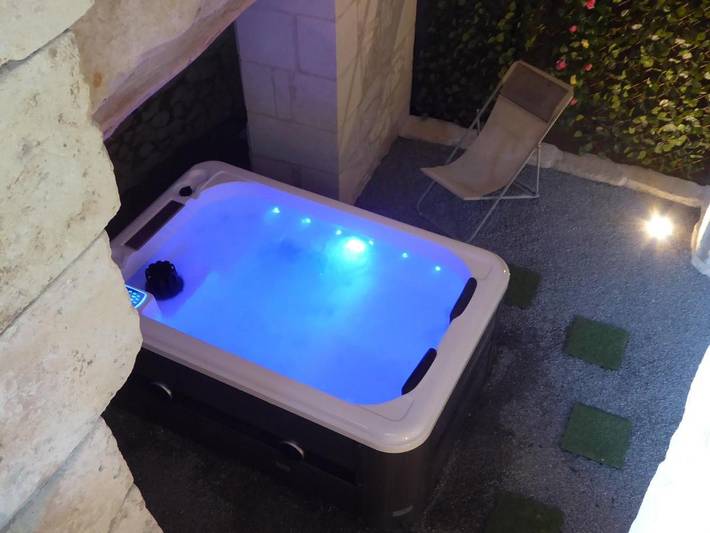 Location de vacances pour 12 personnes, avec vue ainsi que jardin et piscine à Vaudelnay - 4