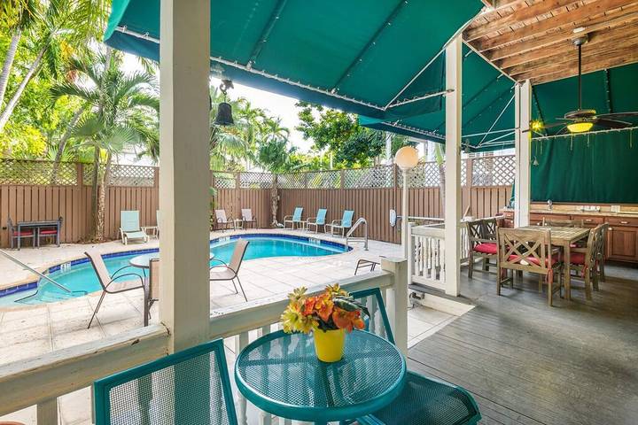 Ferienwohnung für 2 Personen, mit Garten und Pool auf den Florida Keys