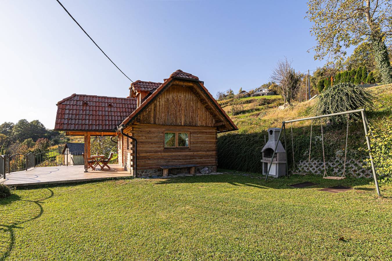 Vineyard Chalet Hansel and Gretel in Novo mesto, Σλοβενία