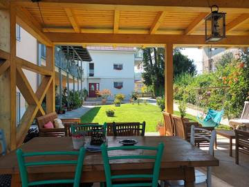 Maison d’hôte pour 2 personnes, avec jardin ainsi que terrasse et vue à Ljubljana