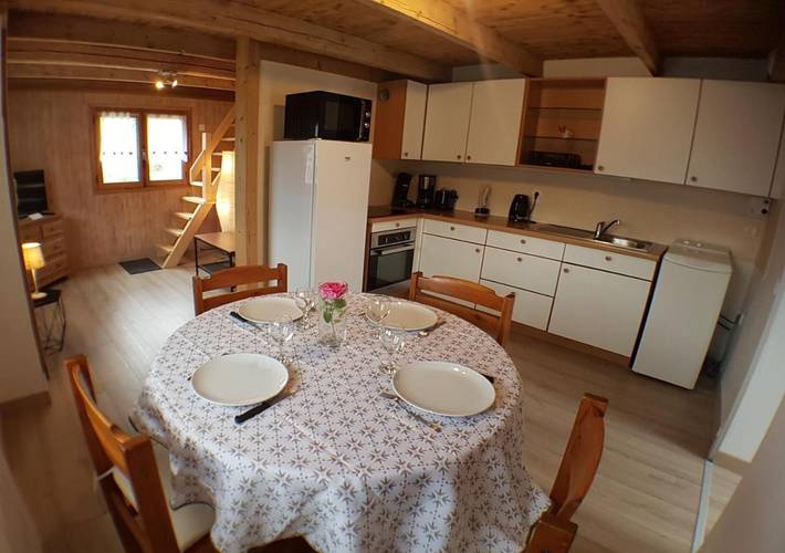 Chalet pour 4 personnes, avec jardin et vue à Sallanches - 2