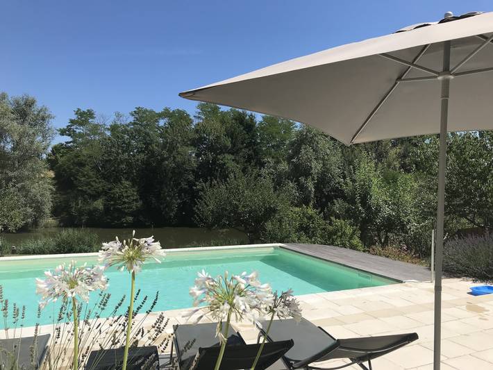 Gîte pour 8 personnes, avec Piscine à Saint-Martin-de-Gurson - 2