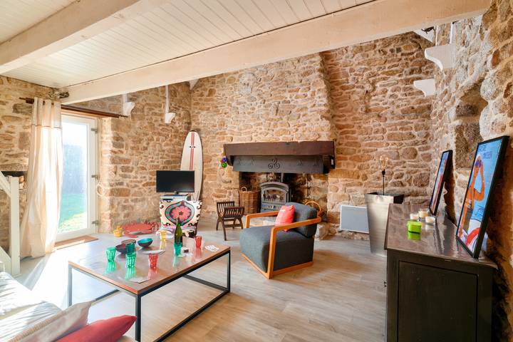 Maison de vacances pour 5 personnes, avec jardin