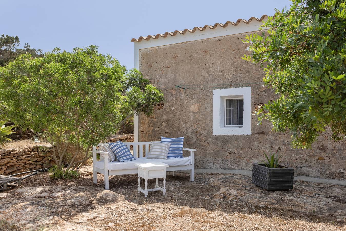 Country House 'Vicent' with Private Terrace and Garden in Formentera, Coast of Formentera