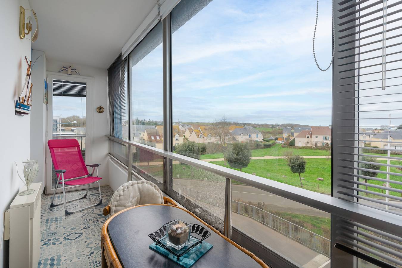 Ganze Wohnung, Ferienwohnung für 4 Personen mit Balkon in Courseulles-sur-Mer, Caen und Umgebung