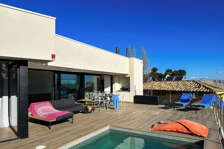 Villa pour 6 personnes, avec Terrasse à Pals