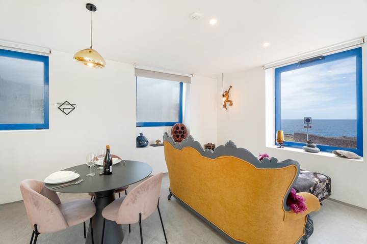 Apartamento entero, Apartamento 'Davide' con balcón y Wi-Fi in Las Puntas, El Hierro